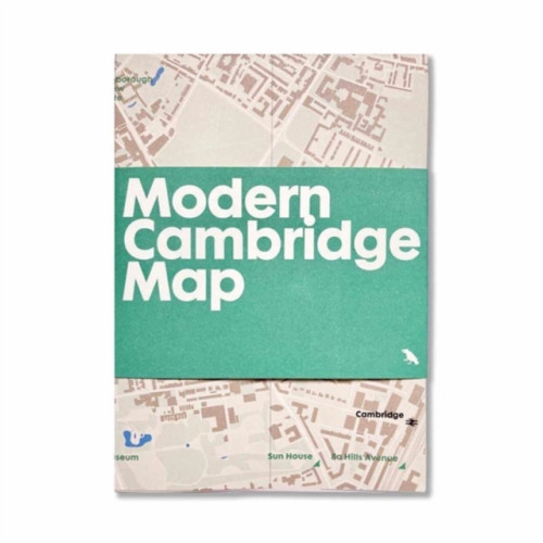 Blue Crow Media Modern Cambridge Map