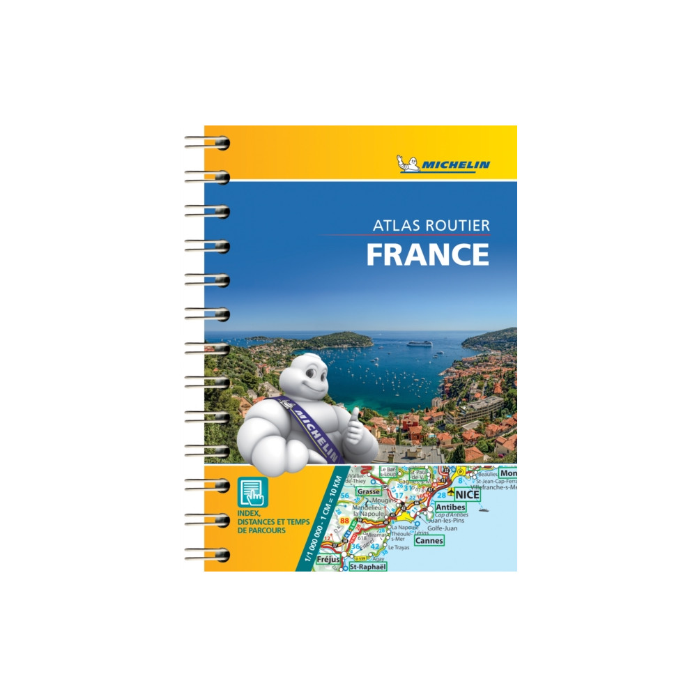 Produktbild för France - Mini Atlas (bok, spiral, eng)