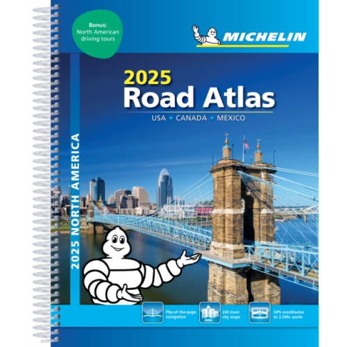 Michelin Editions Des Voyages USA  Canada  Mexico - Tourist and Motoring Atlas (A4-Spiral) (bok, spiral, eng)