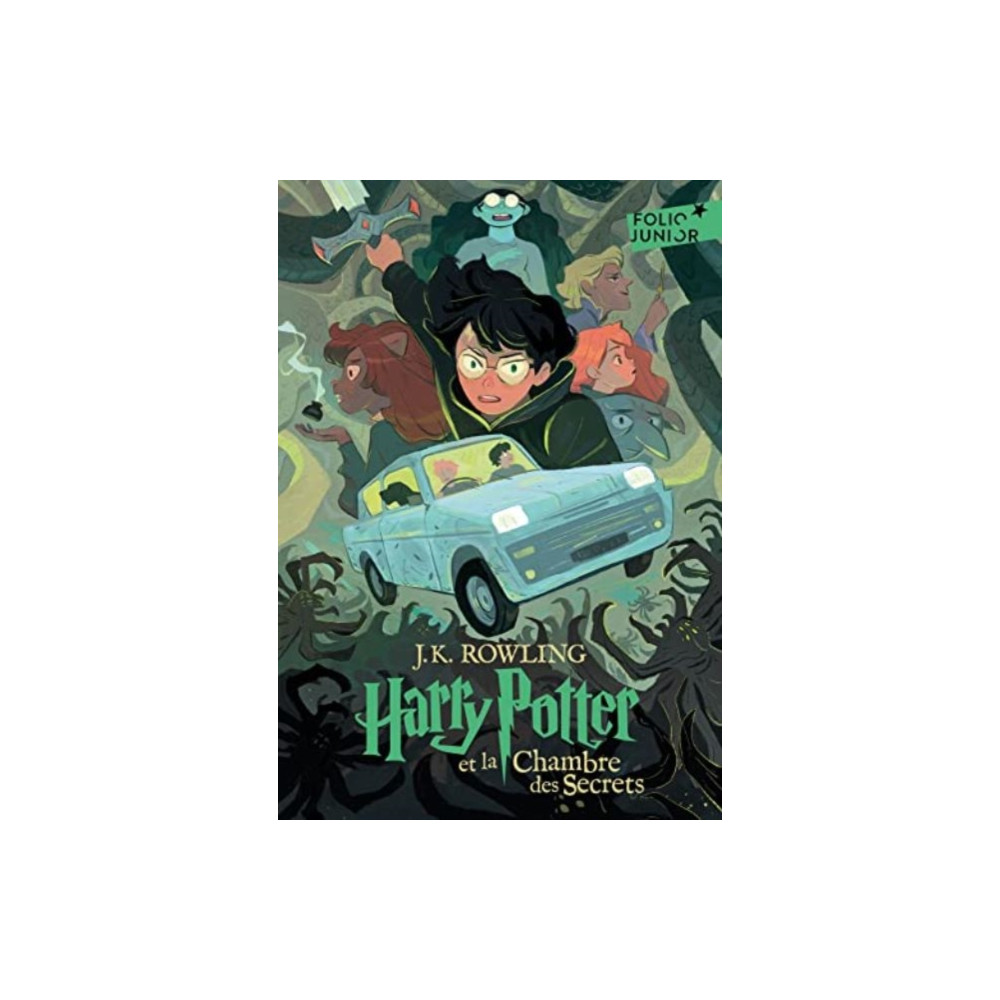 Produktbild för Harry Potter et la chambre des secrets (häftad, eng)