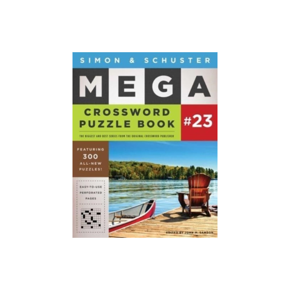 Produktbild för Simon & Schuster Mega Crossword Puzzle Book #23 (häftad, eng)