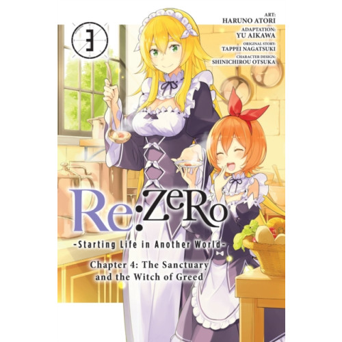 Little, Brown & Company Re:ZERO -Starting Life in Another World-, Chapter 4: The Sanctuary and the Witch of Greed, Vol. 3 (manga) (häftad, eng)