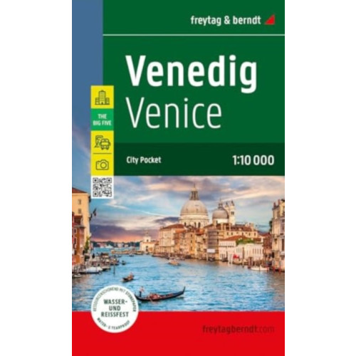 Freytag-Berndt Venice, City Plan 1:10.000, City Pocket + The Big Five