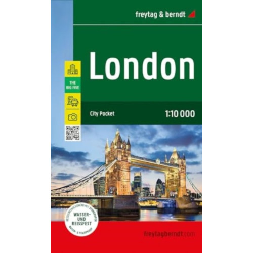 Freytag-Berndt London, City Pocket, City Plan 1:10.000