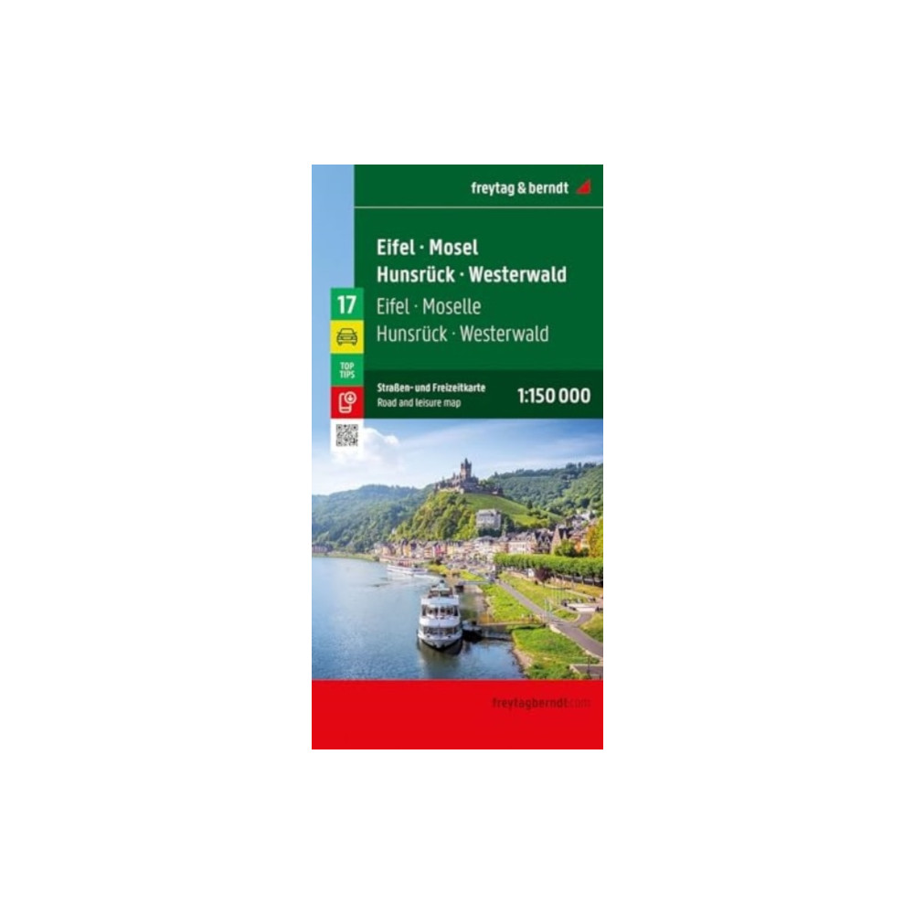 Produktbild för Eifel - Mosel - Hunsruck - Westerwald, street and Leisuremap