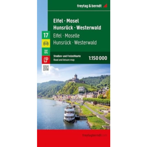 Freytag-Berndt Eifel - Mosel - Hunsruck - Westerwald, street and Leisuremap