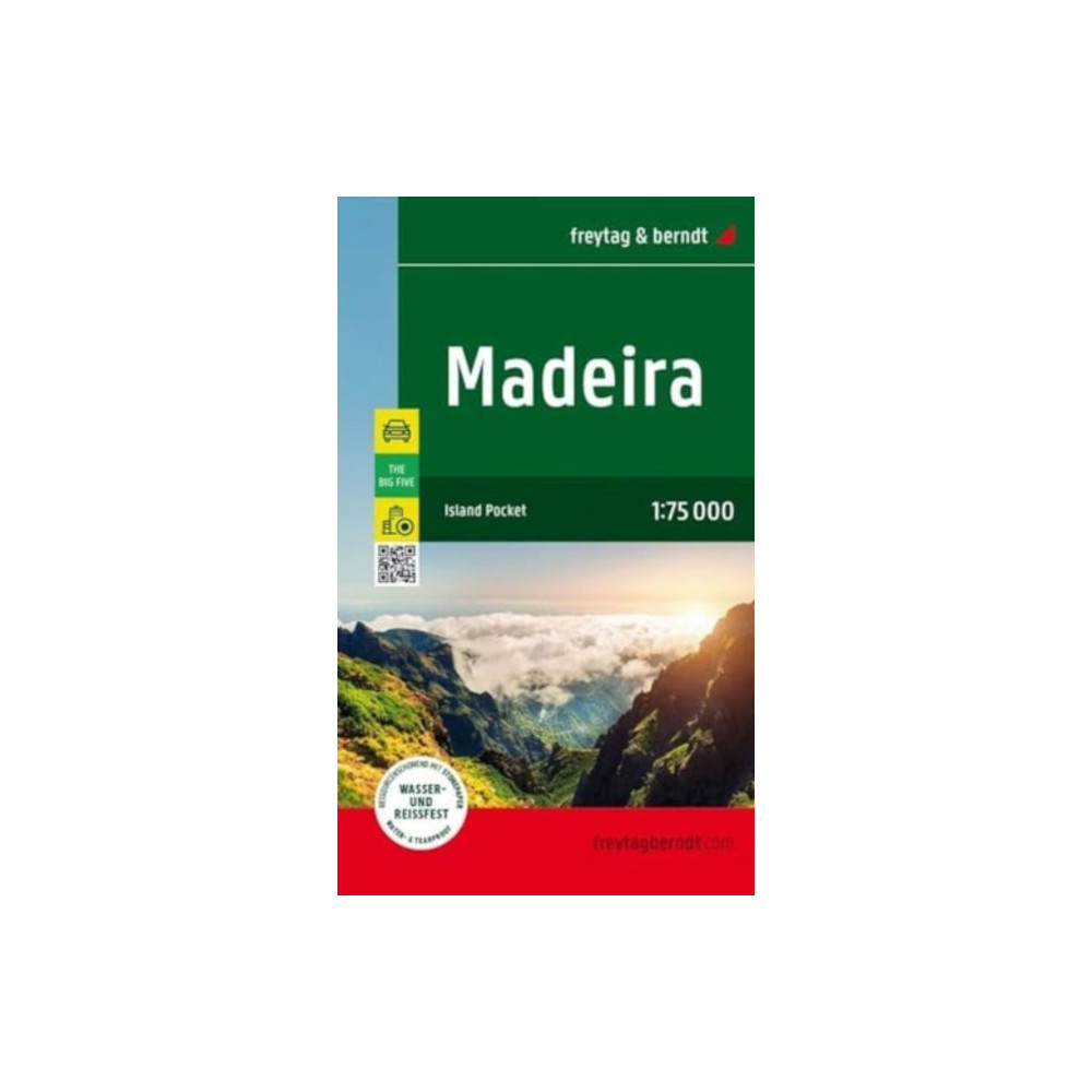Produktbild för Madeira Island Pocket Map