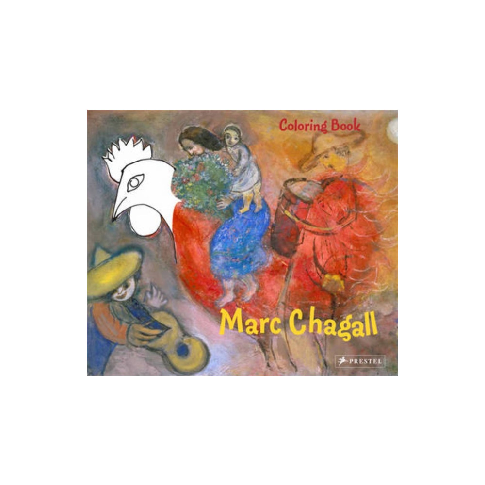 Produktbild för Coloring Book Chagall (häftad, eng)