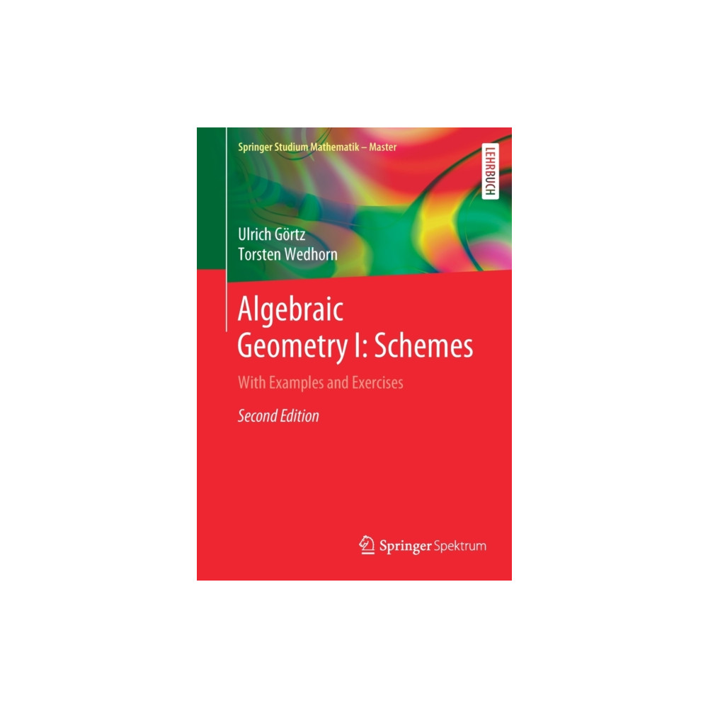Produktbild för Algebraic Geometry I: Schemes (häftad, eng)