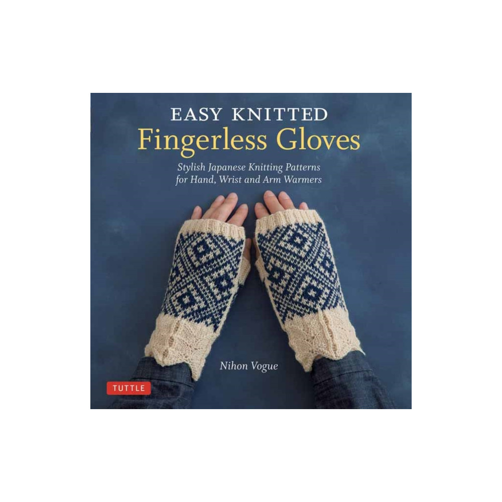 Produktbild för Easy Knitted Fingerless Gloves (häftad, eng)