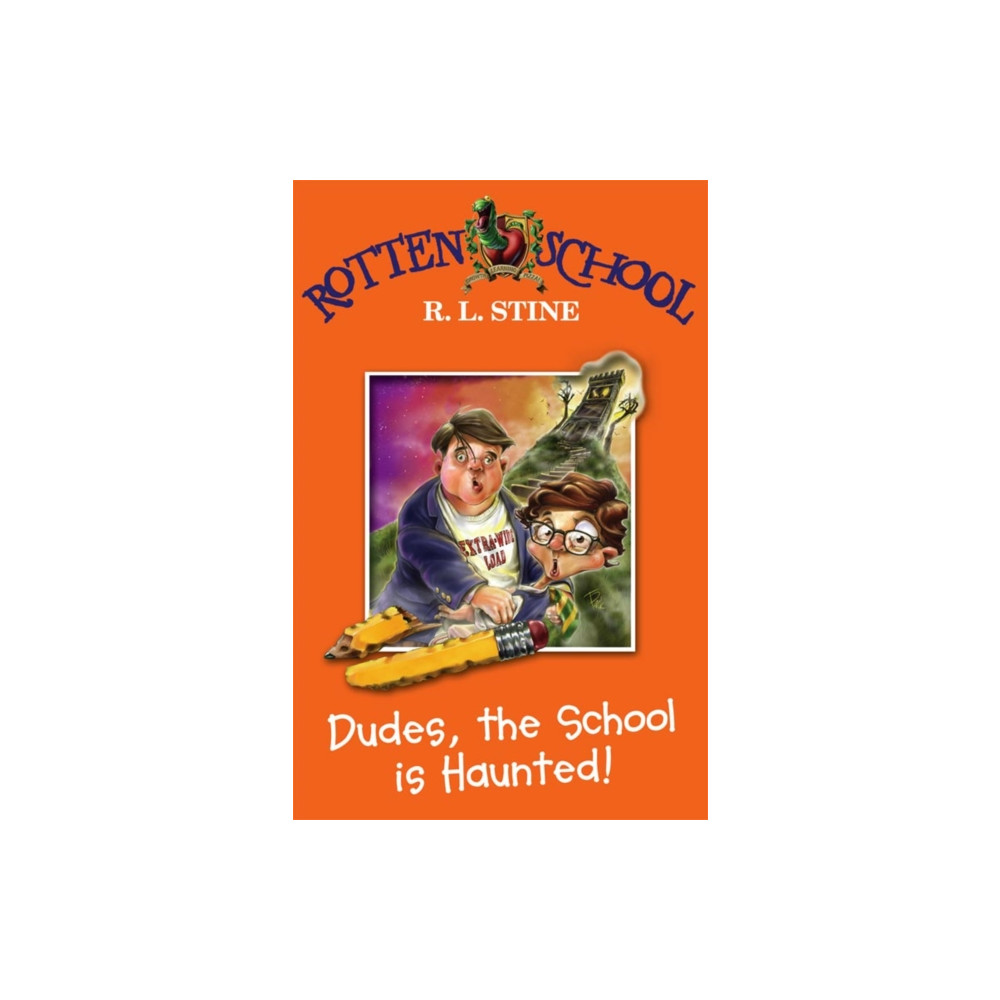 Produktbild för Dudes, the School is Haunted! (häftad, eng)