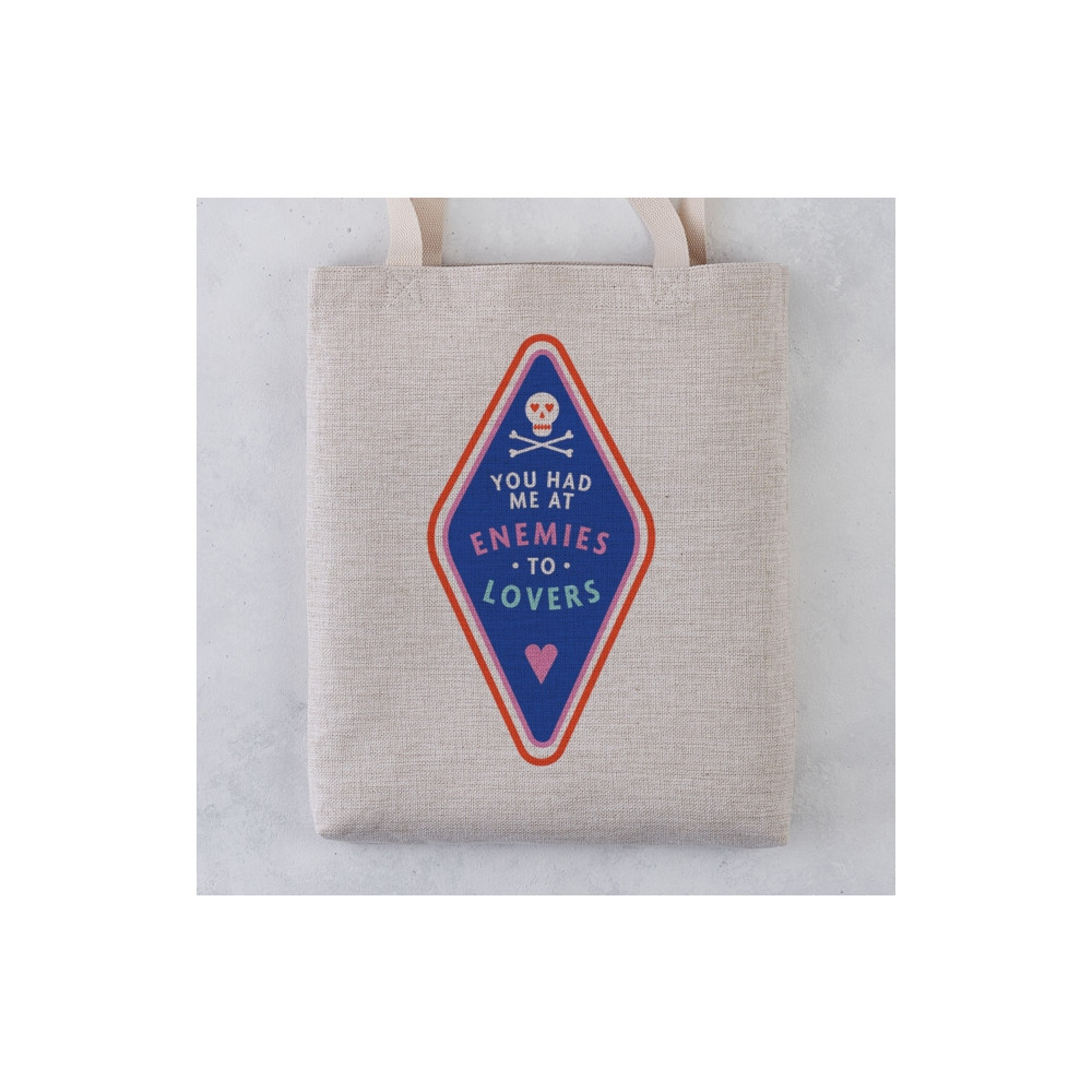 Produktbild för You Had Me At Enemies To Lovers Tote Bag