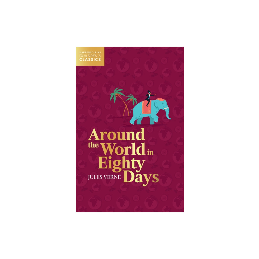 Produktbild för Around the World in Eighty Days (häftad, eng)