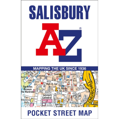 HarperCollins Publishers Salisbury A-Z Pocket Street Map