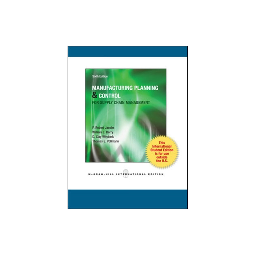 Produktbild för Manufacturing Planning and Control for Supply Chain Management (häftad, eng)