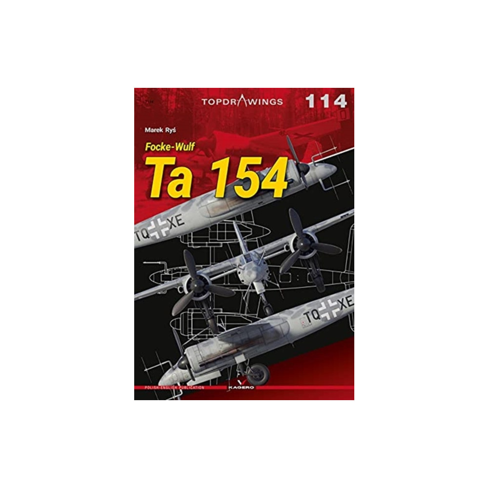 Produktbild för Focke-Wulf Ta 154 (häftad, eng)