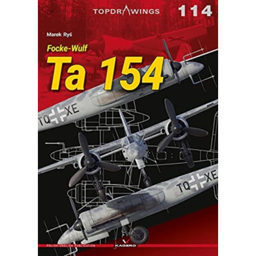 Kagero Oficyna Wydawnicza Focke-Wulf Ta 154 (häftad, eng)