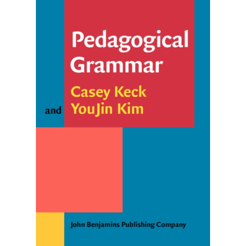 John Benjamins Publishing Co Pedagogical Grammar (häftad, eng)