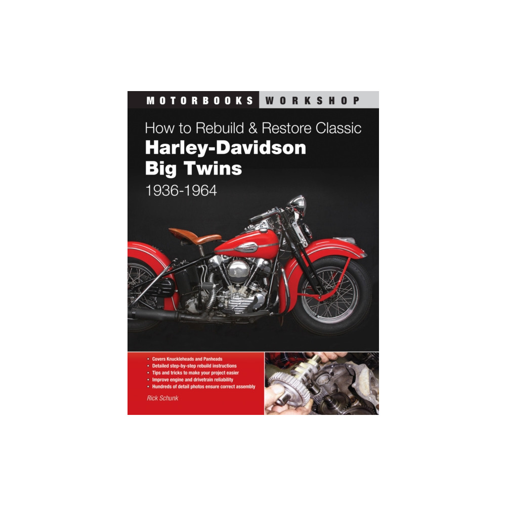 Produktbild för How to Rebuild and Restore Classic Harley-Davidson Big Twins 1936-1964 (häftad, eng)