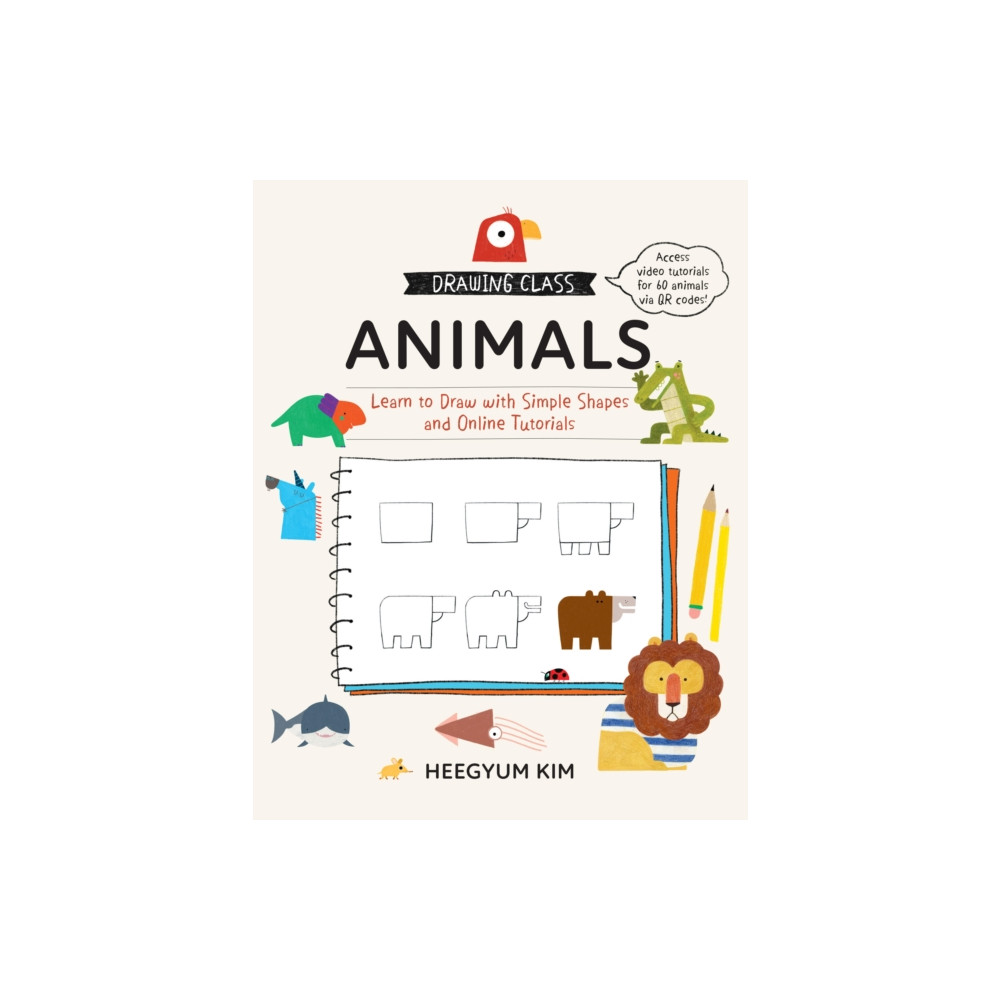 Produktbild för Drawing Class: Animals (häftad, eng)