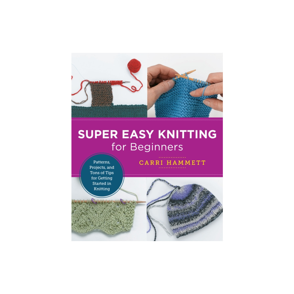 Produktbild för Super Easy Knitting for Beginners (häftad, eng)