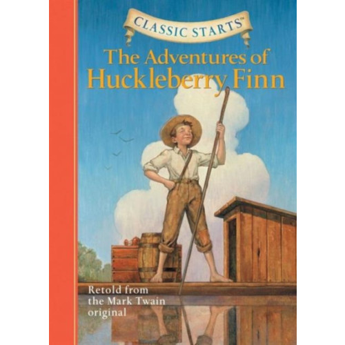 Union Square & Co. Classic Starts®: The Adventures of Huckleberry Finn (inbunden, eng)