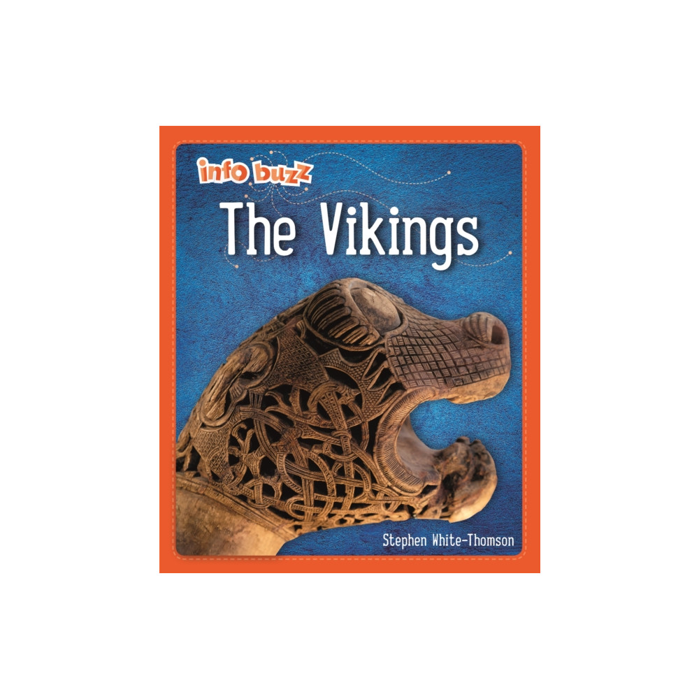 Produktbild för Info Buzz: Early Britons: Vikings (inbunden, eng)