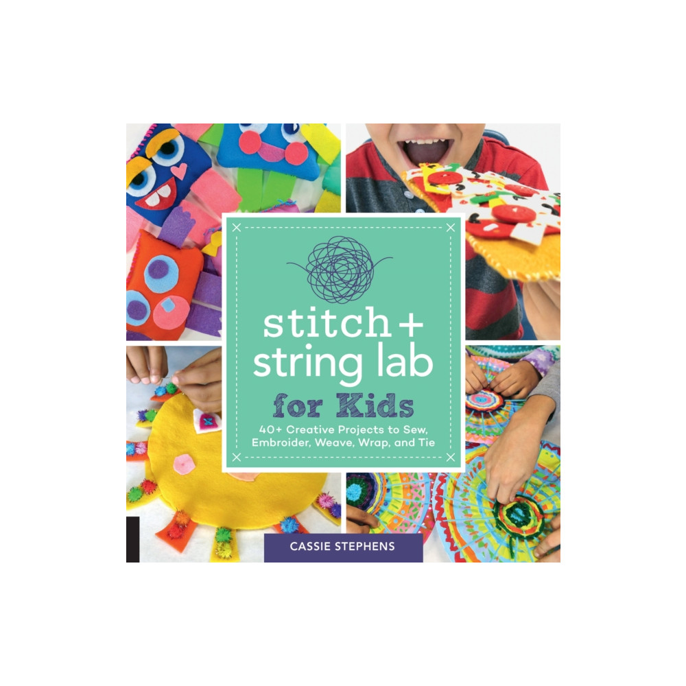 Produktbild för Stitch and String Lab for Kids (häftad, eng)