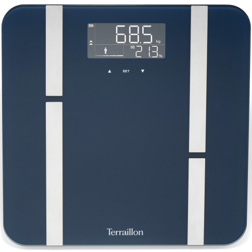 Terraillon Personvåg X-LINE FIT BMI, 8st användare & USB-C