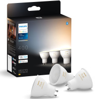 Produktbild för Hue White Ambiance GU10 400lm 3-pack