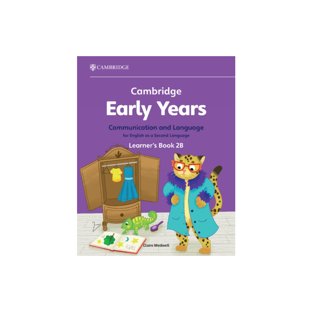 Produktbild för Cambridge Early Years Communication and Language for English as a Second Language Learner's Book 2B (häftad, eng)
