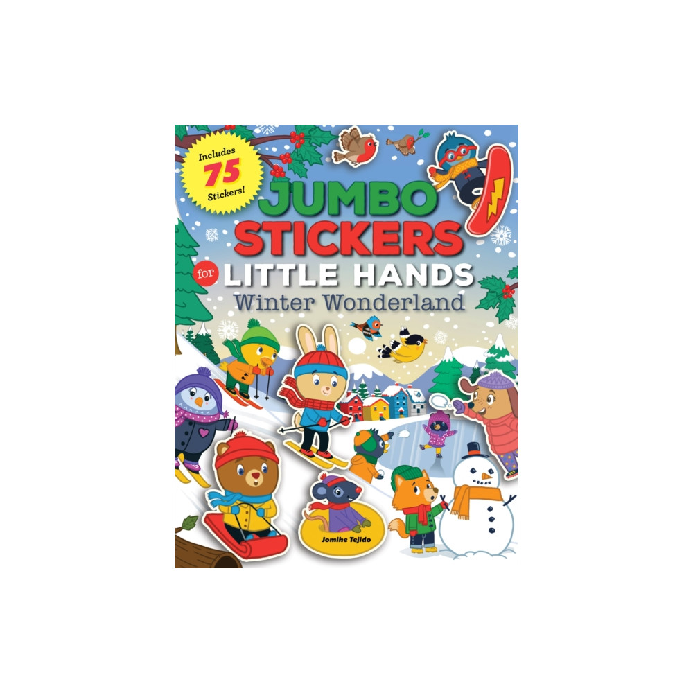 Produktbild för Jumbo Stickers for Little Hands: Winter Wonderland (häftad, eng)