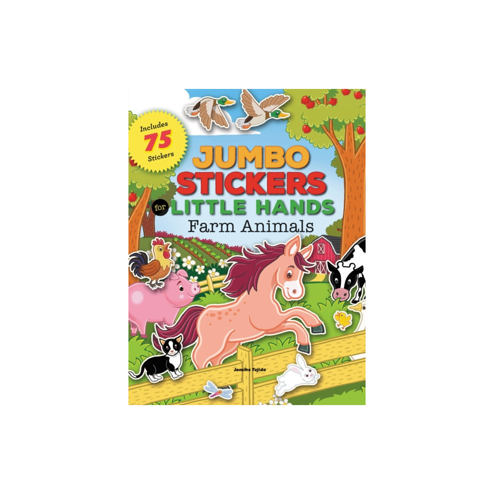 Produktbild för Jumbo Stickers for Little Hands: Farm Animals (häftad, eng)