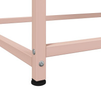 Produktbild för Högskåp rosa 100,5x39x107 cm stål