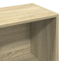 Produktbild för Bokhylla sonoma-ek 57x28,5x107,5 cm konstruerat trä