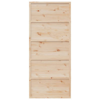 Produktbild för Ladugårdsdörr 90x208 cm massiv furu