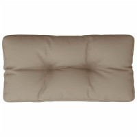 Produktbild för Palldyna taupe 70x40x12 cm tyg