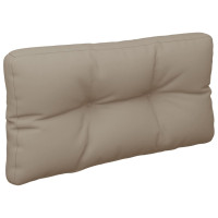 Produktbild för Palldyna taupe 70x40x12 cm tyg