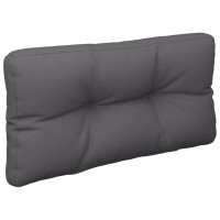 Produktbild för Palldyna antracit 80x40x12 cm tyg