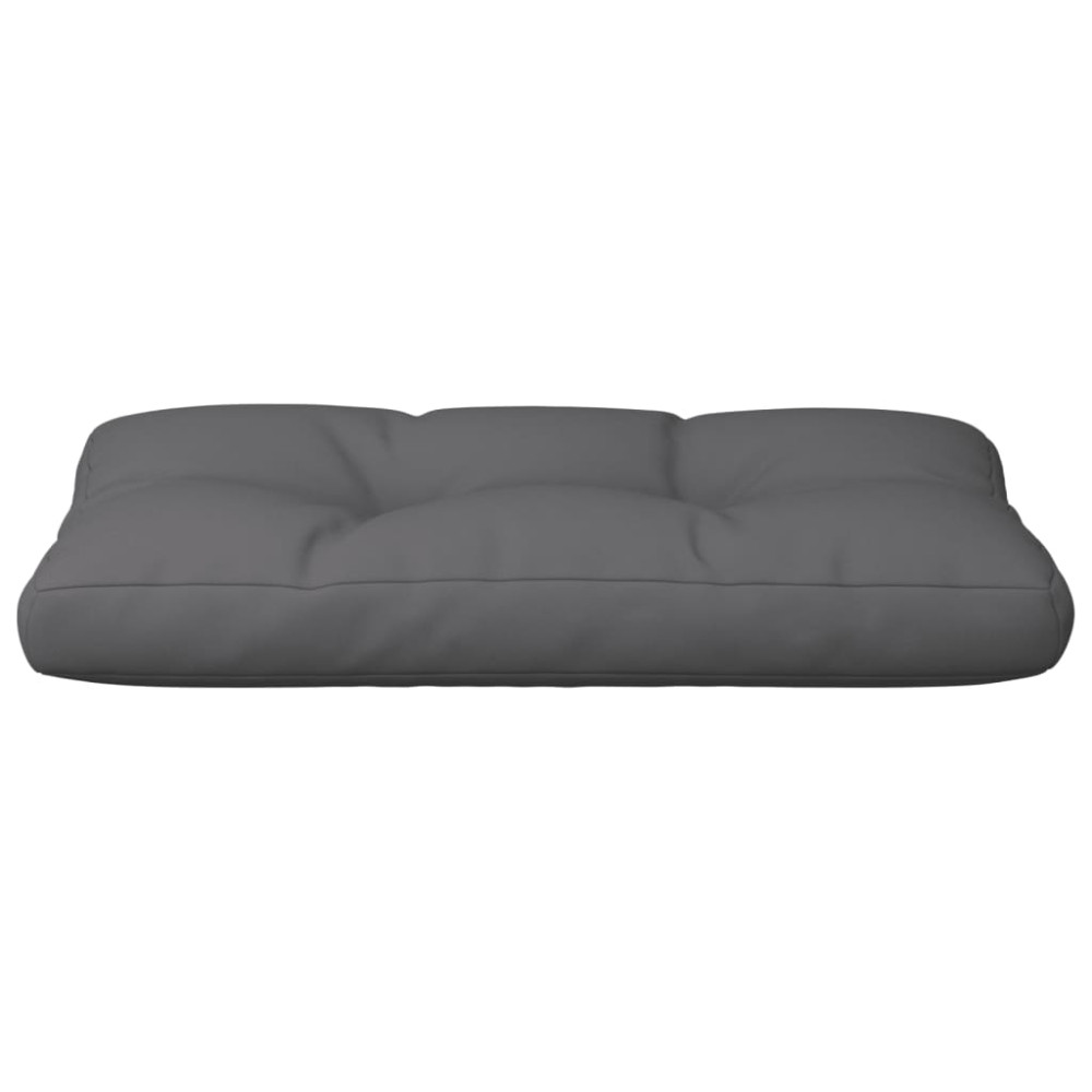 Produktbild för Palldyna antracit 80x40x12 cm tyg