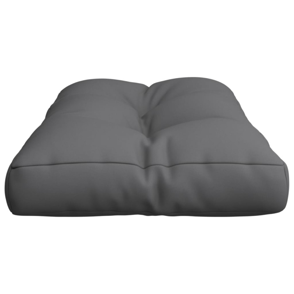 Produktbild för Palldyna antracit 80x40x12 cm tyg