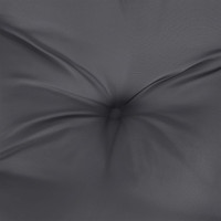 Produktbild för Palldyna antracit 80x40x12 cm tyg