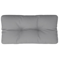 Produktbild för Palldyna grå 80x40x12 cm tyg