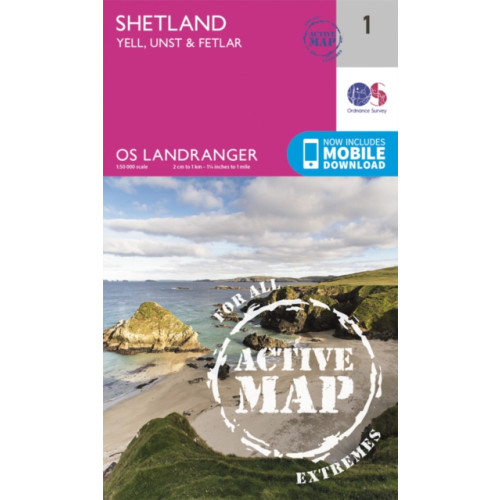 Ordnance Survey Shetland - Yell, Unst and Fetlar