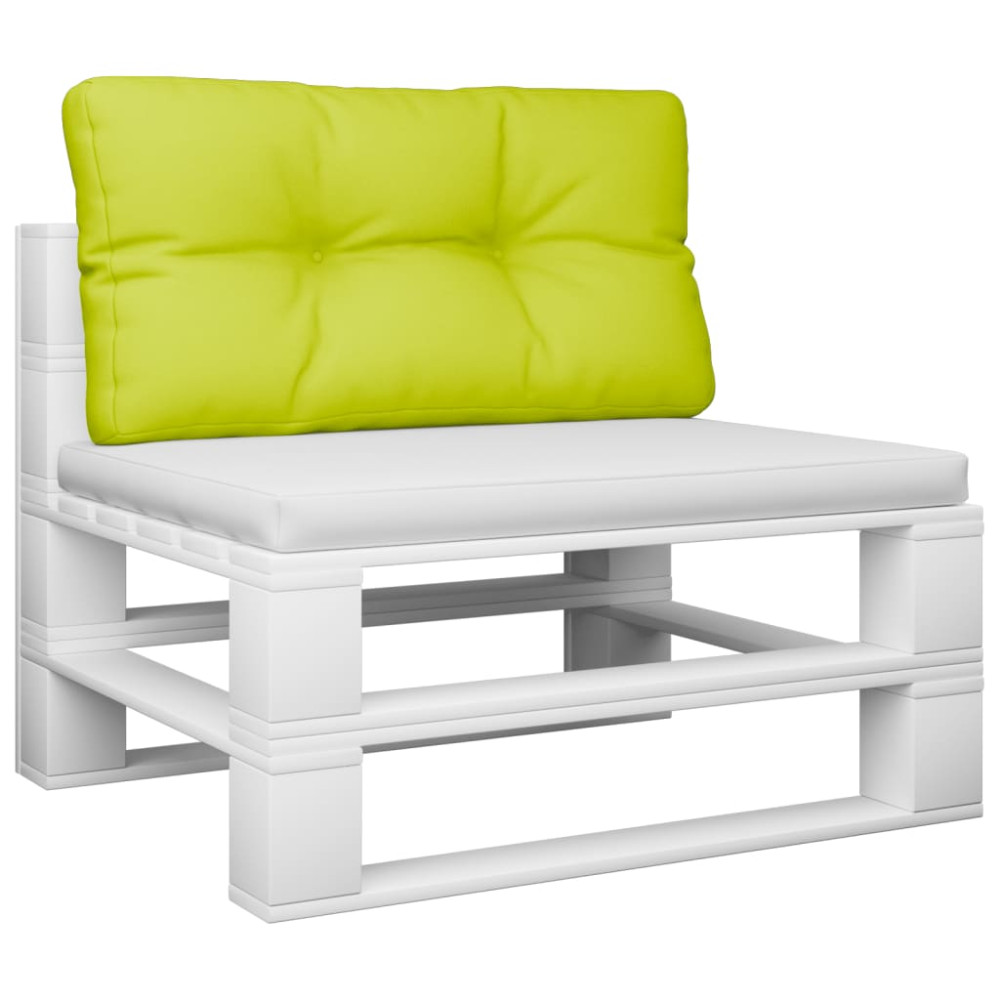 Produktbild för Palldyna ljusgrön 80x40x12 cm tyg