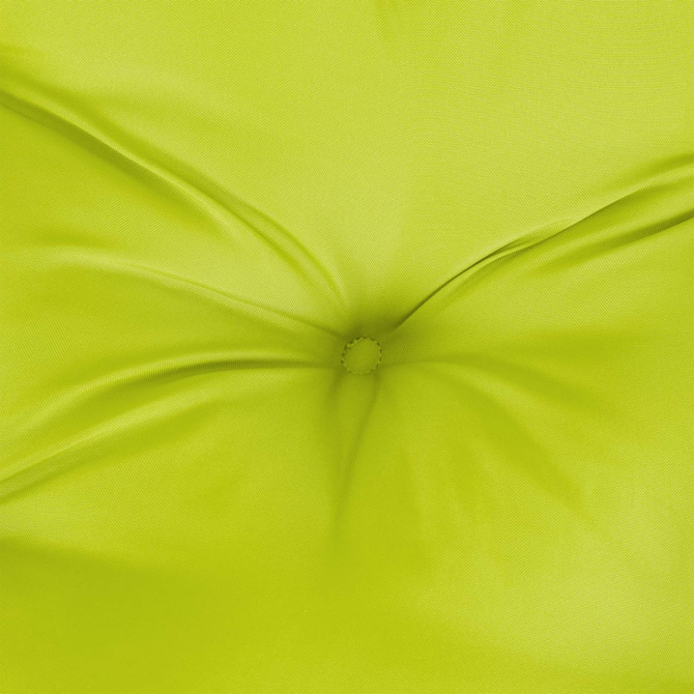 Produktbild för Palldyna ljusgrön 80x40x12 cm tyg