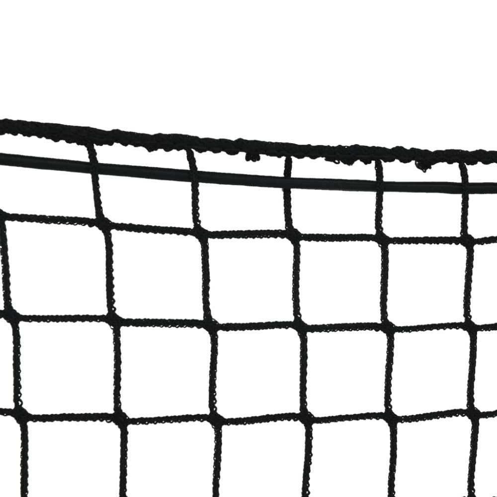Produktbild för Lastnät med elastiskt rep svart 4x2 m PP