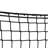 Produktbild för Lastnät med elastiskt rep svart 4x2 m PP