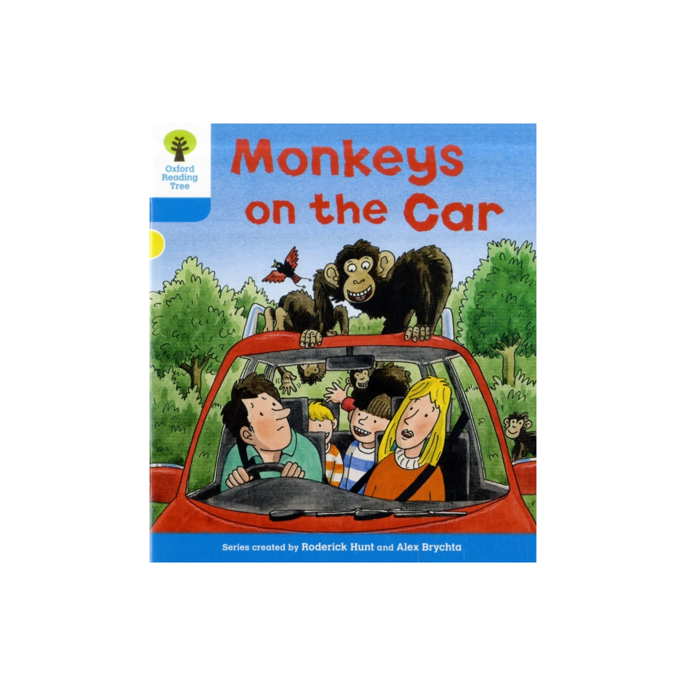 Produktbild för Oxford Reading Tree: Level 3: Decode and Develop: Monkeys on the Car (häftad, eng)