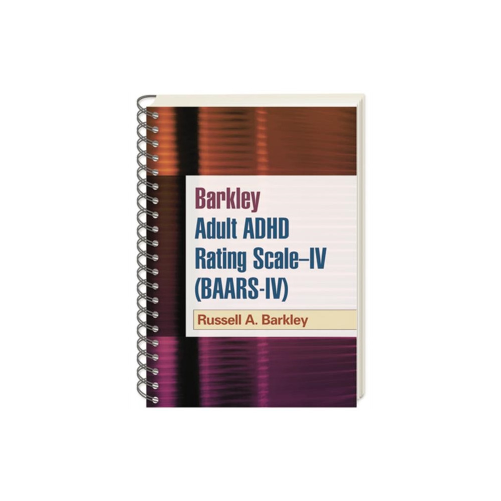 Produktbild för Barkley Adult ADHD Rating Scale--IV (BAARS-IV), (Wire-Bound Paperback) (häftad, eng)